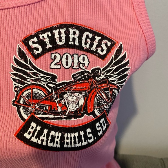 Pink Ribbed Top with Button Detail - Picture 5 of 6